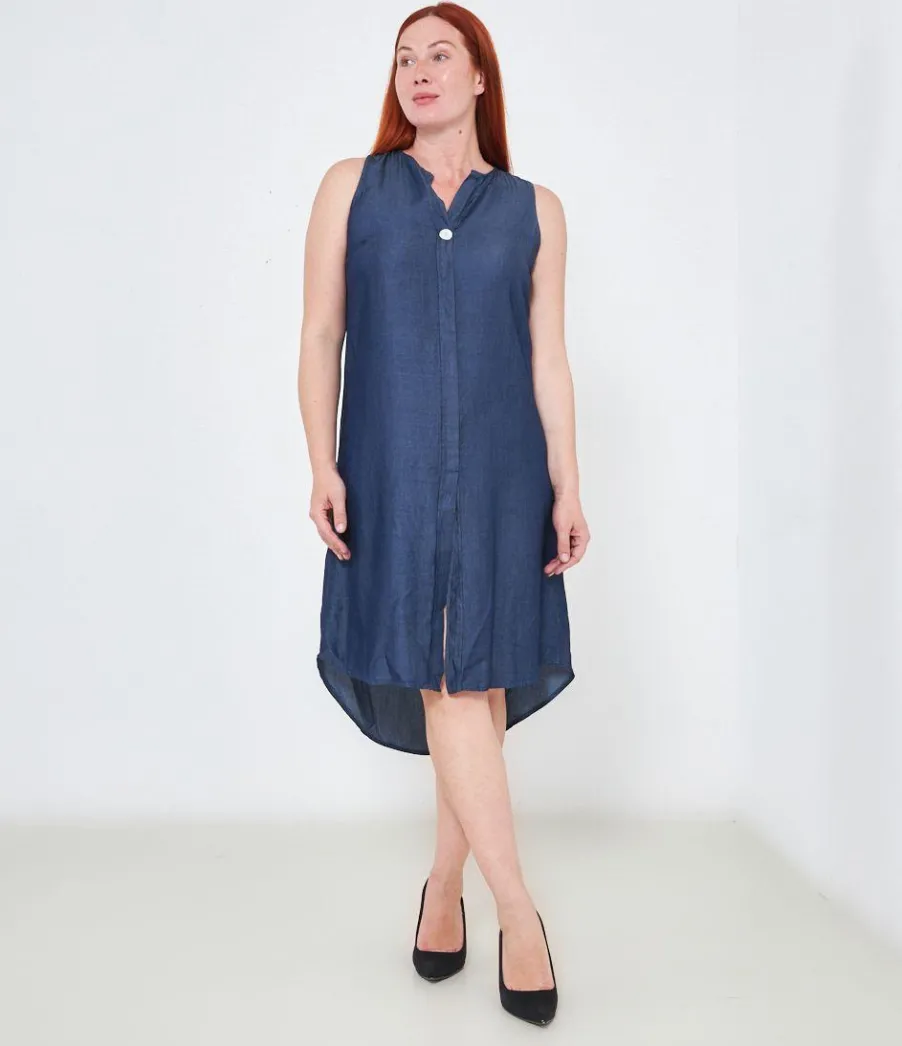 Zuiki Abito asimmetrico Blue New