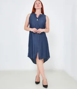 Zuiki Abito asimmetrico Blue New