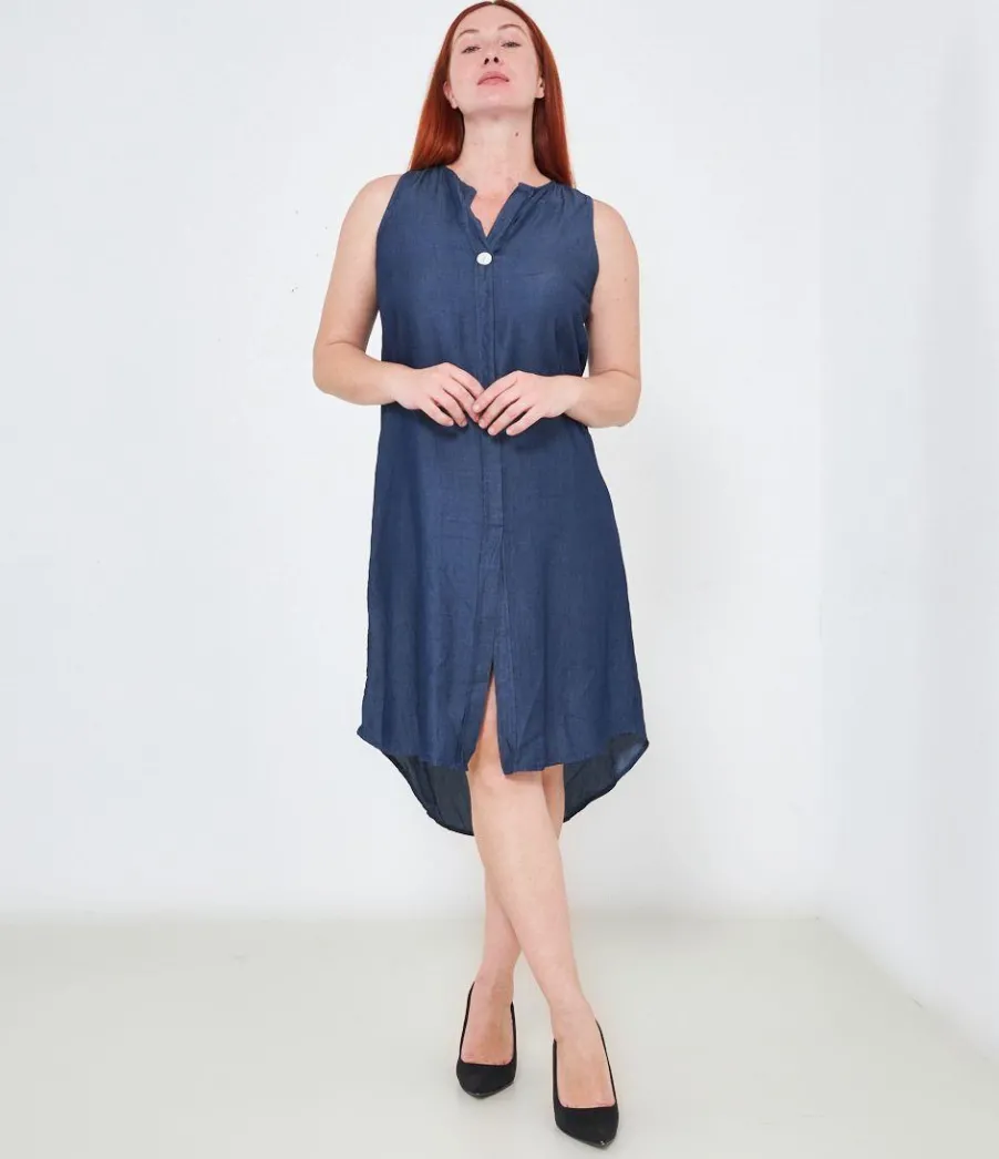 Zuiki Abito asimmetrico Blue New