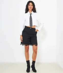 Zuiki Bermuda con pizzo Best