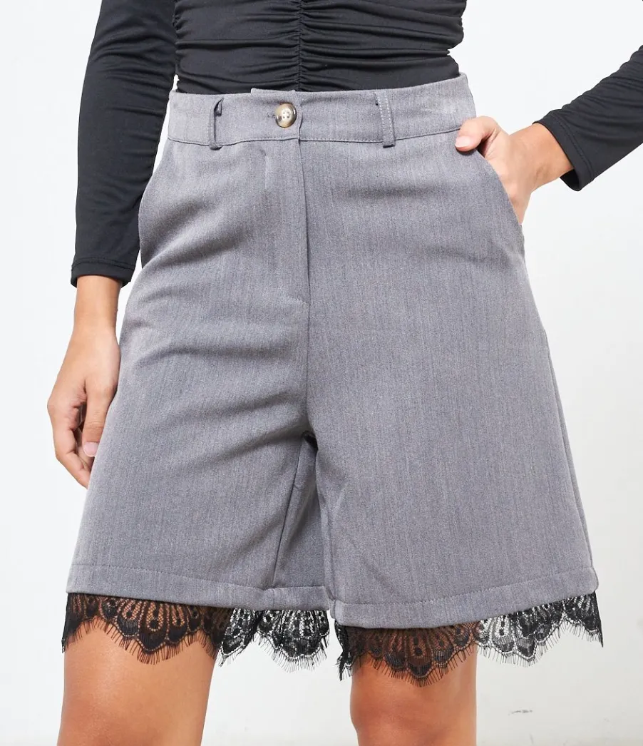 Zuiki Bermuda con pizzo Best