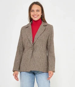 Zuiki Blazer a quadri Clearance