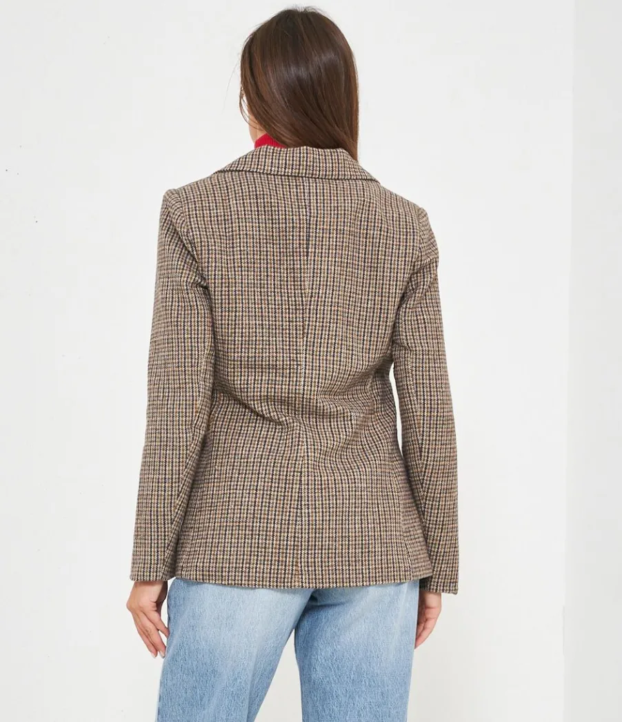 Zuiki Blazer a quadri Clearance