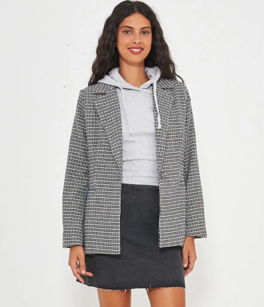 Zuiki Blazer a quadri Clearance