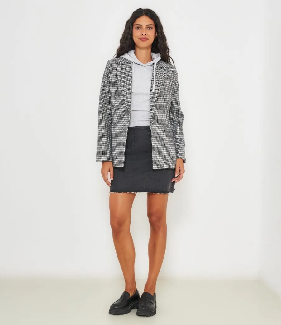 Zuiki Blazer a quadri Clearance