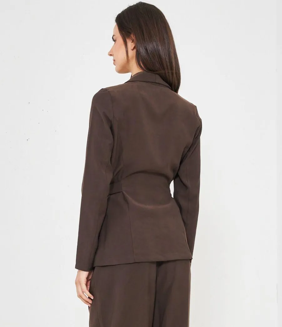 Zuiki Blazer con cintura