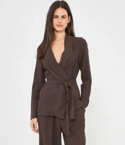 Zuiki Blazer con cintura