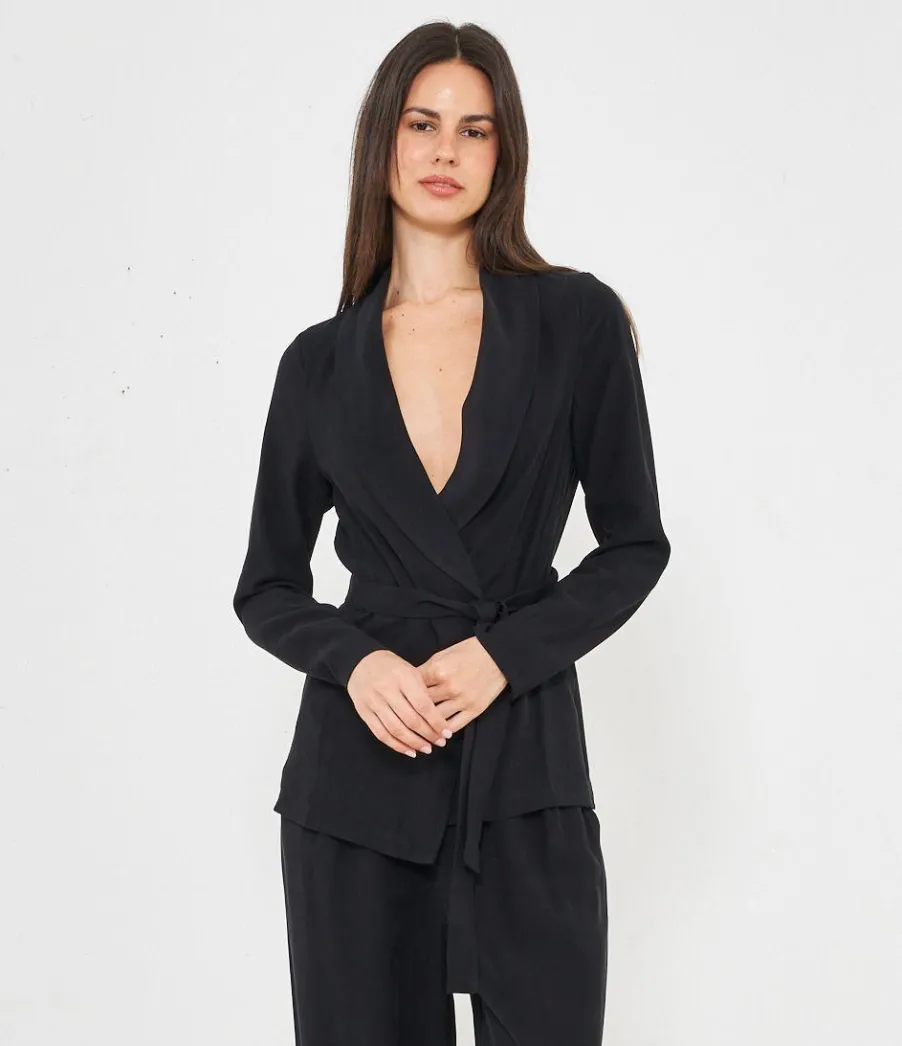 Zuiki Blazer con cintura