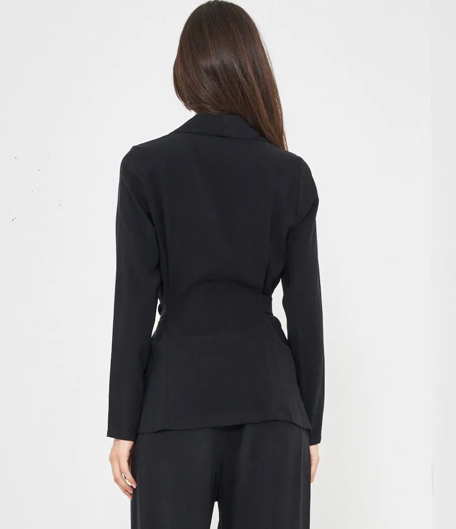 Zuiki Blazer con cintura