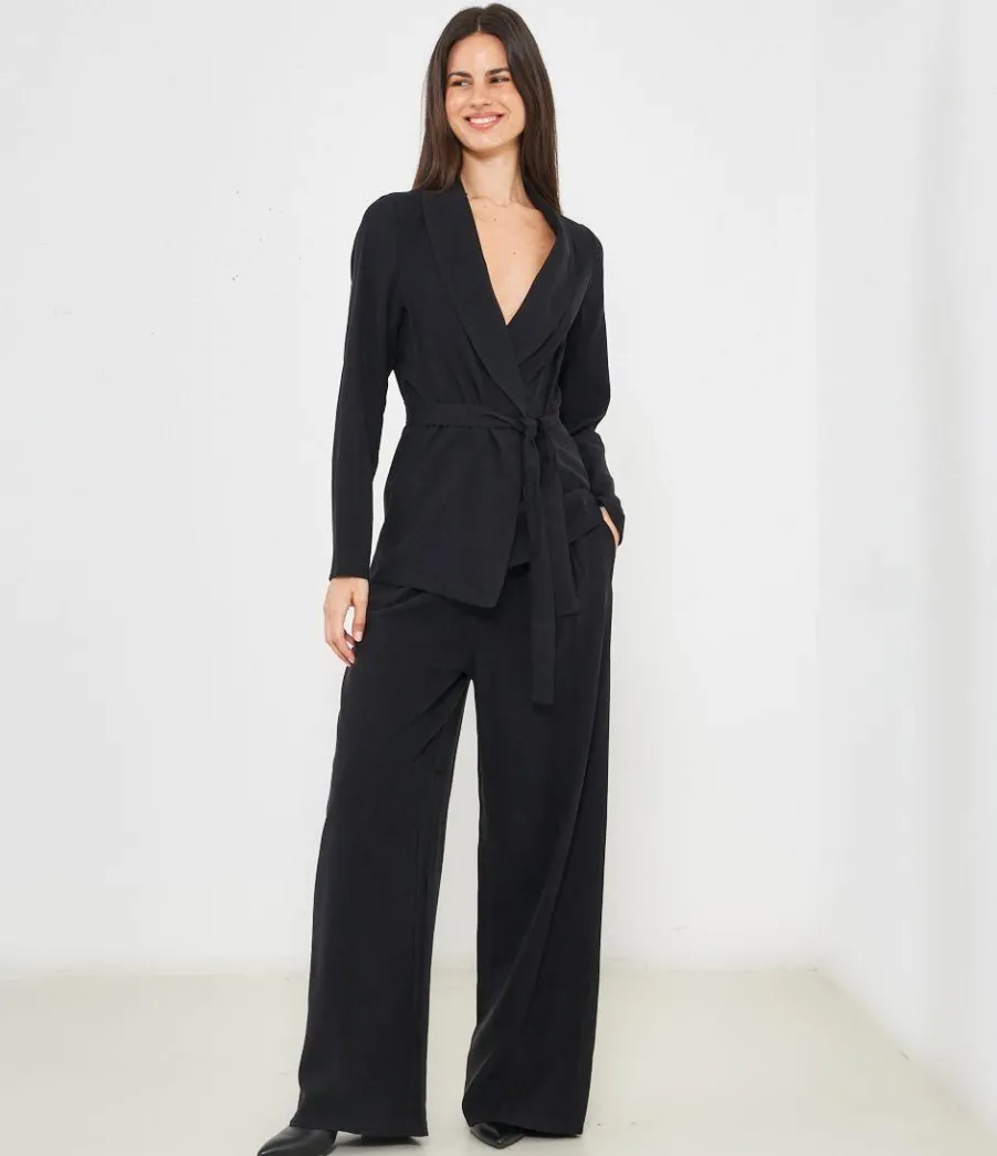 Zuiki Blazer con cintura