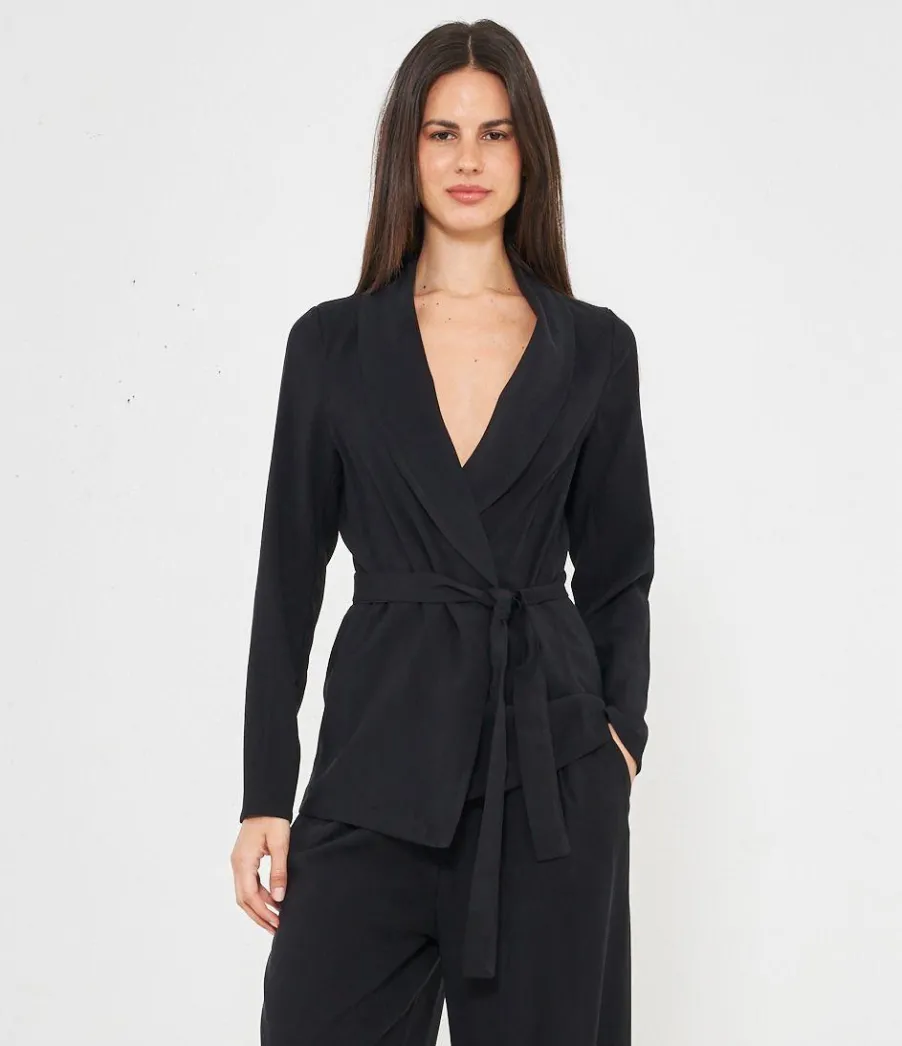 Zuiki Blazer con cintura