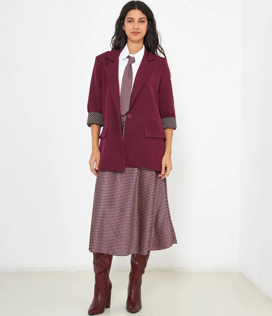 Zuiki Blazer risvolti pois Hot
