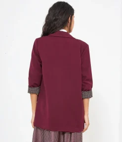 Zuiki Blazer risvolti pois Hot
