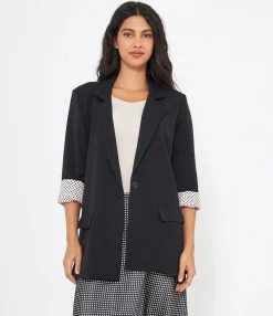 Zuiki Blazer risvolti pois Hot