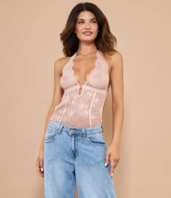 Zuiki Body in pizzo Sale