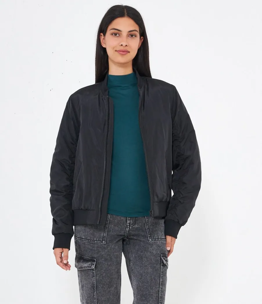 Zuiki Bomber con bordi a costine Sale