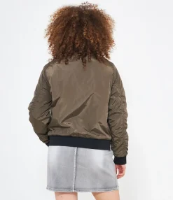 Zuiki Bomber con bordi a costine Sale