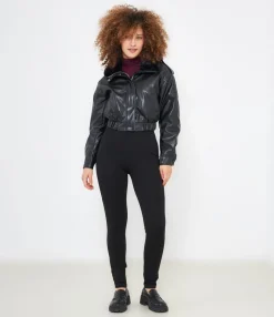 Zuiki Bomber effetto pelle New
