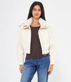 Zuiki Bomber effetto pelle New