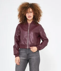 Zuiki Bomber effetto pelle New