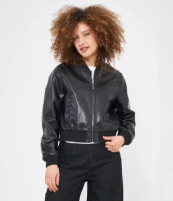 Zuiki Bomber effetto pelle New