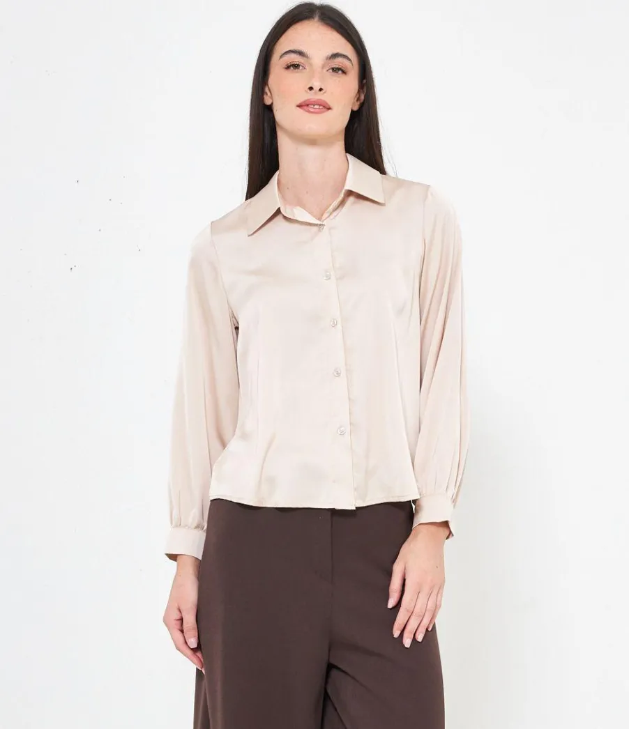 Zuiki Camicia in raso Sale