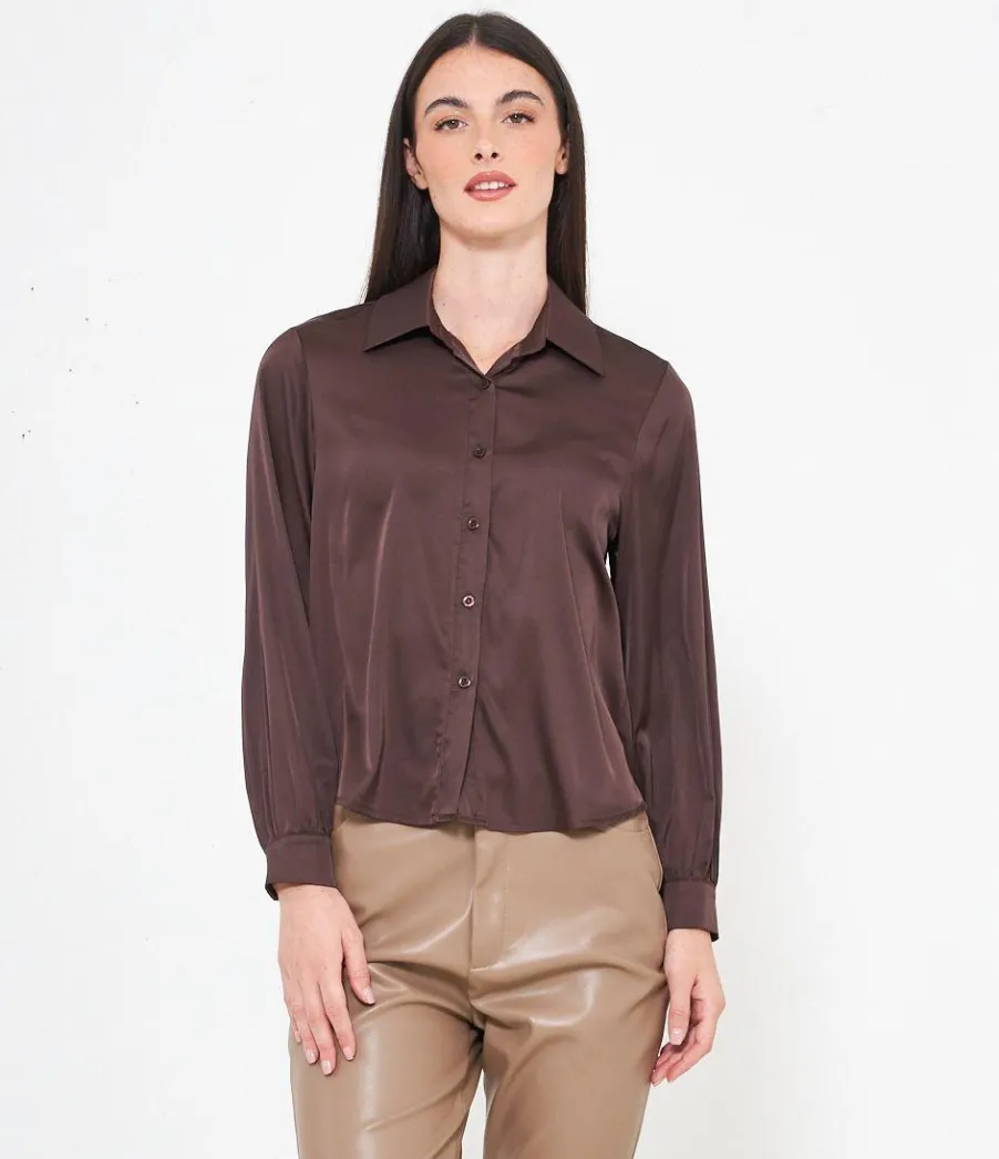 Zuiki Camicia in raso Sale