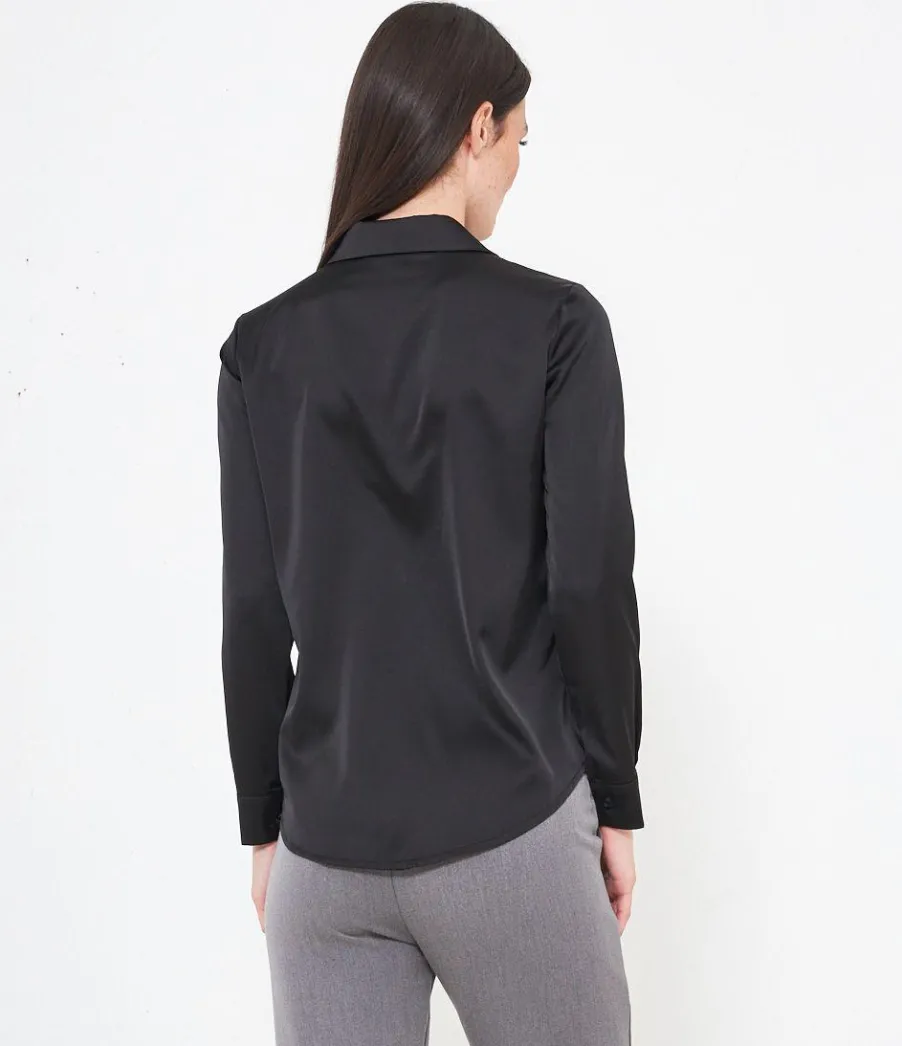Zuiki Camicia in raso Discount