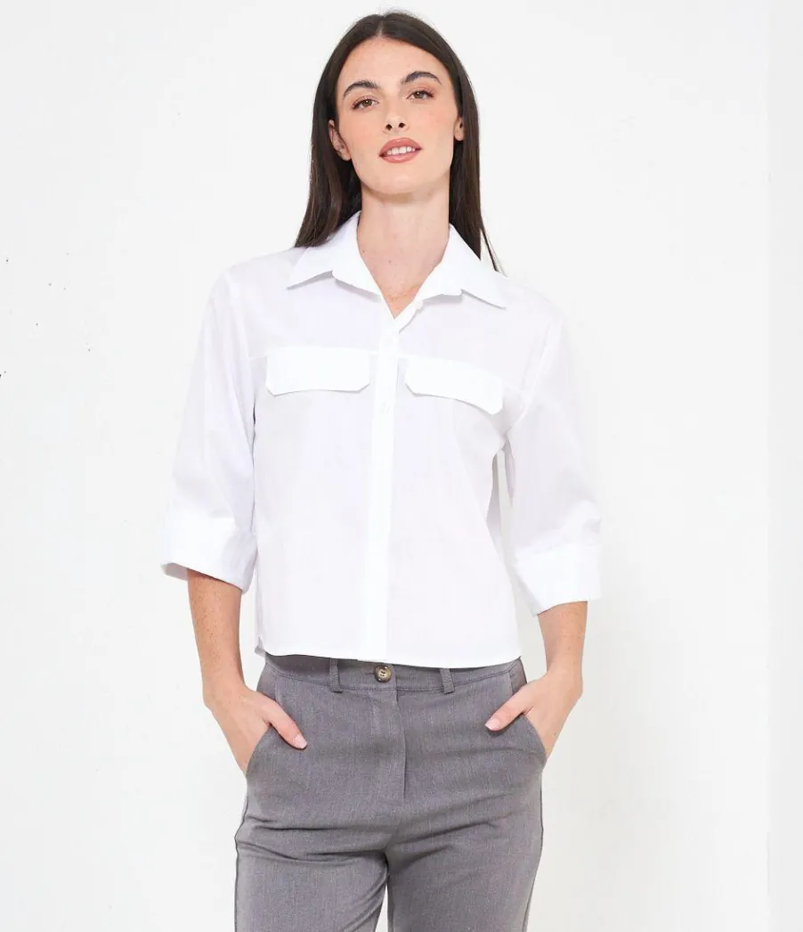 Zuiki Camicia maniche a tre quarti Clearance