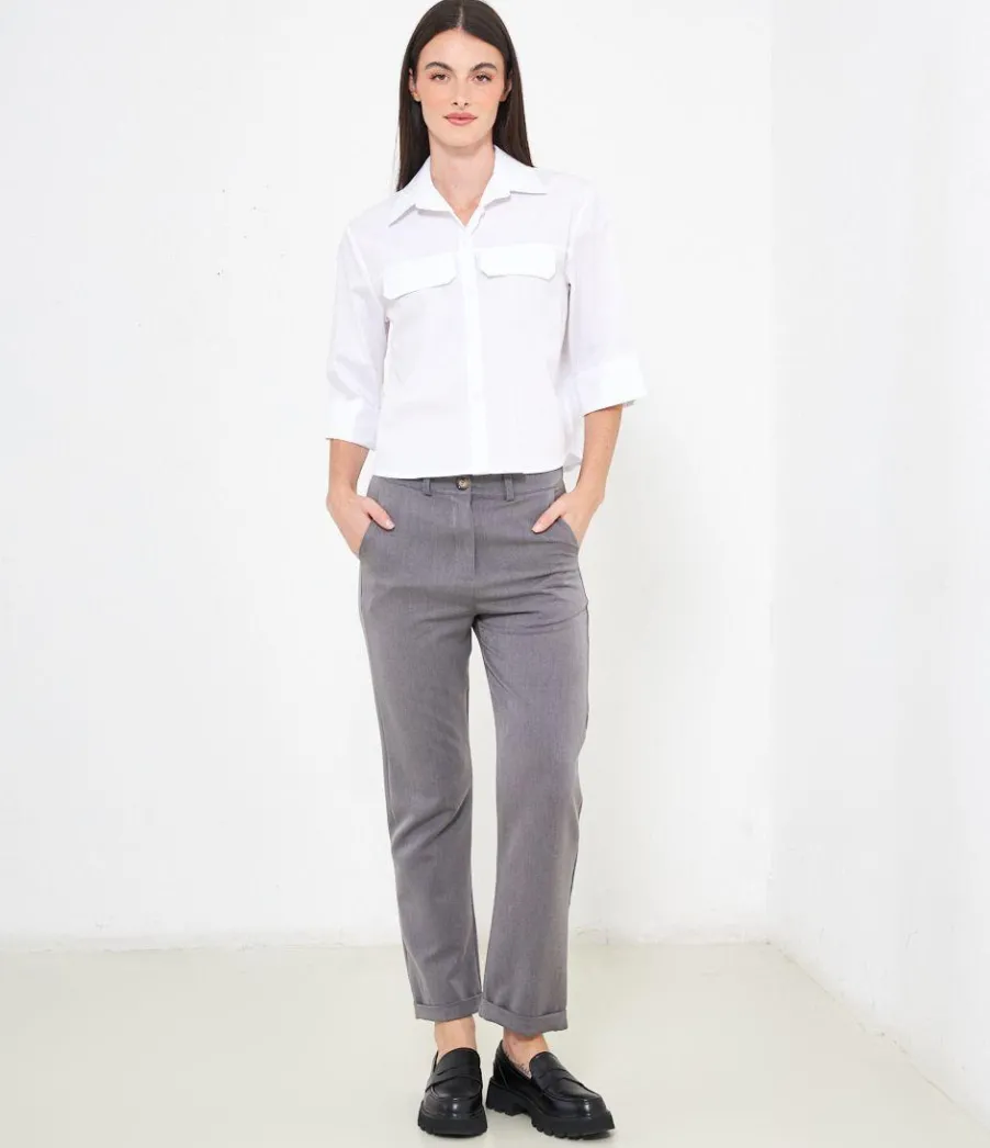 Zuiki Camicia maniche a tre quarti Clearance