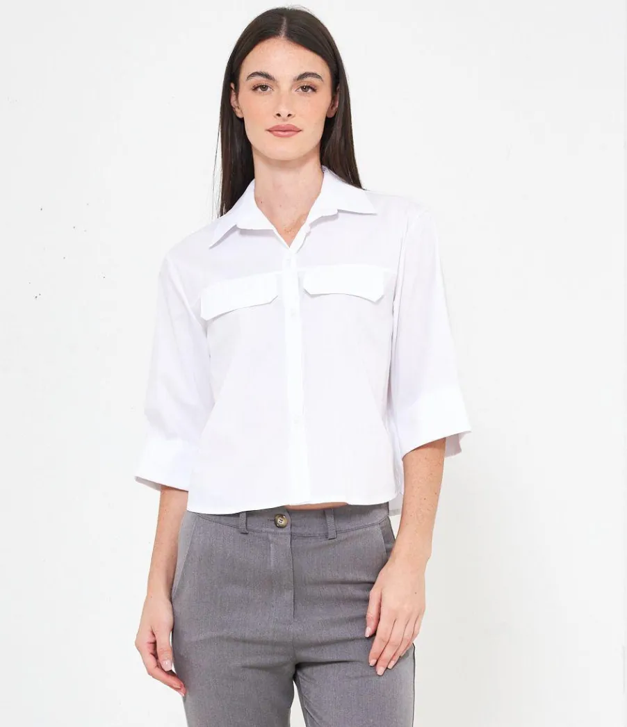 Zuiki Camicia maniche a tre quarti Clearance