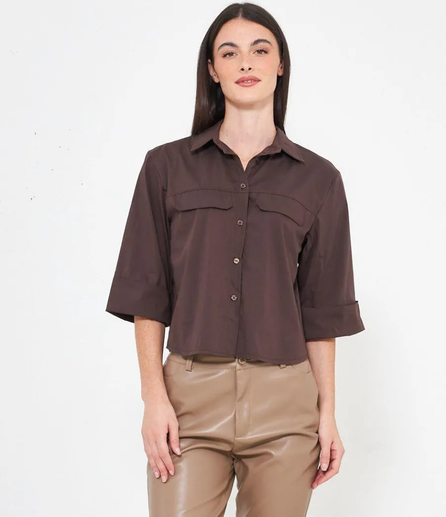 Zuiki Camicia maniche a tre quarti Clearance