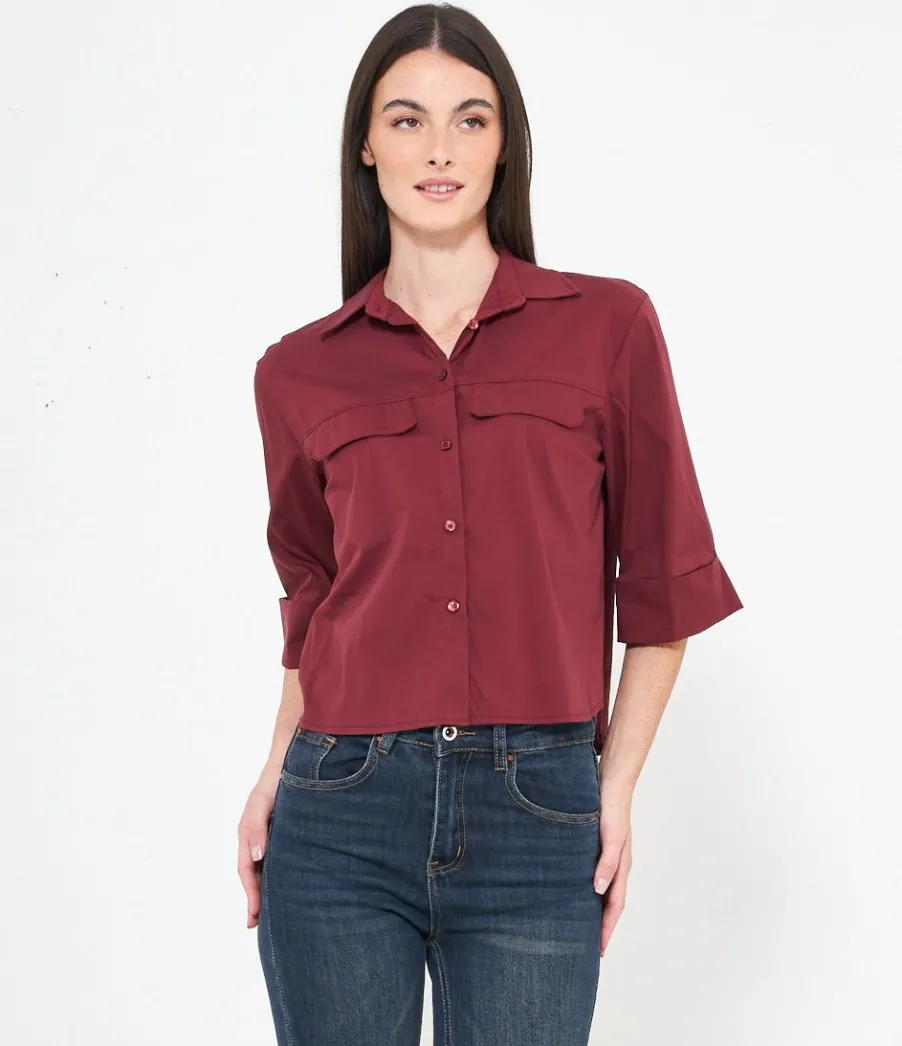 Zuiki Camicia maniche a tre quarti Clearance