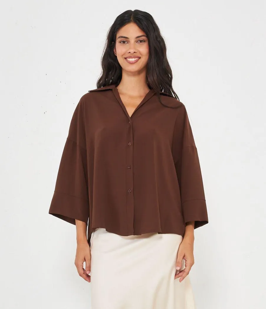 Zuiki Camicia maniche ampie New