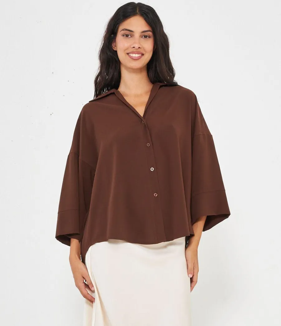 Zuiki Camicia maniche ampie New
