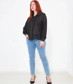 Zuiki Camicia semitrasparente Online