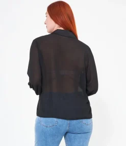 Zuiki Camicia semitrasparente Online