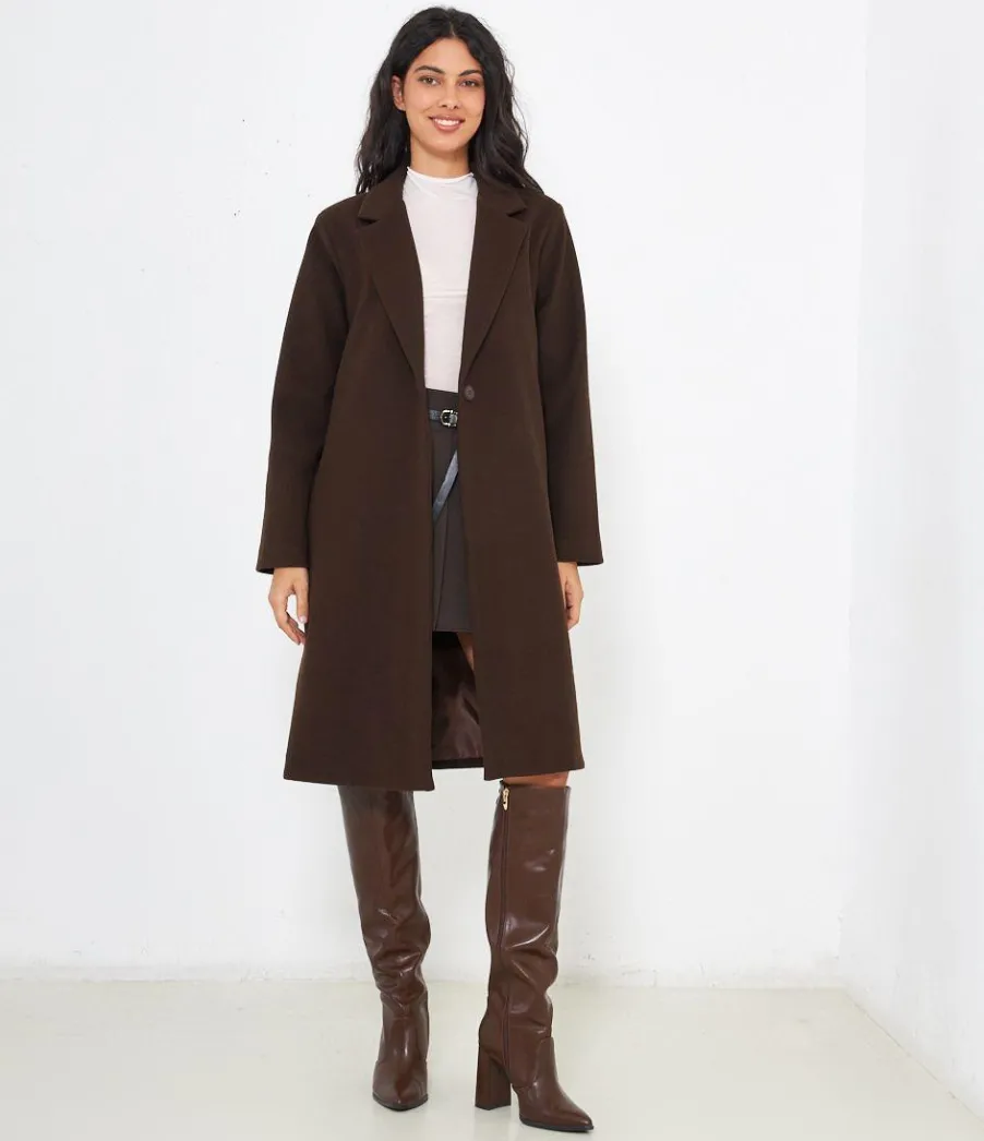Zuiki Cappotto con bottone Discount