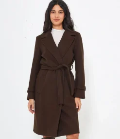 Zuiki Cappotto midi con cintura Sale