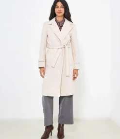 Zuiki Cappotto midi con cintura Sale