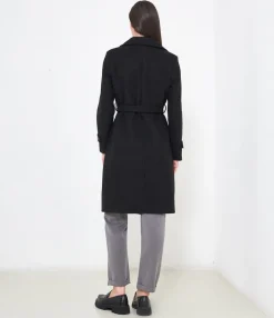 Zuiki Cappotto midi con cintura Sale