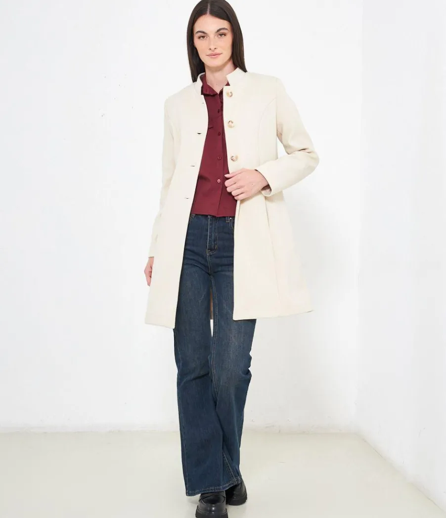 Zuiki Cappotto quattro bottoni New