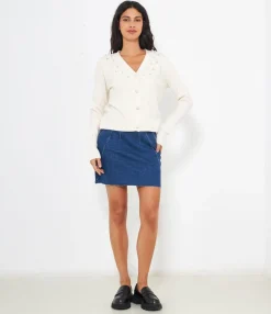 Zuiki Cardigan bottoni gioiello Sale