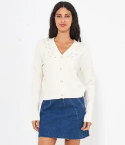 Zuiki Cardigan bottoni gioiello Sale