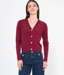 Zuiki Cardigan bottoni gioiello Sale