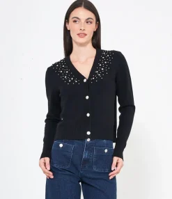 Zuiki Cardigan bottoni gioiello Sale
