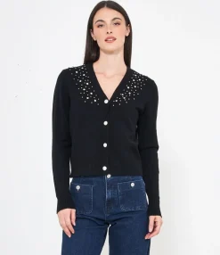 Zuiki Cardigan bottoni gioiello Sale
