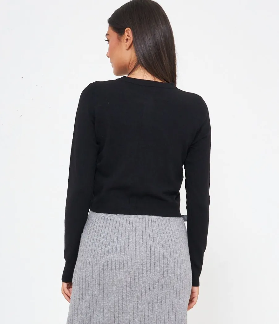 Zuiki Cardigan crop Discount
