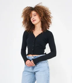 Zuiki Cardigan crop Online