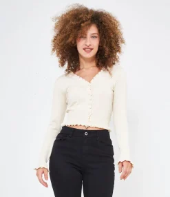 Zuiki Cardigan crop Online